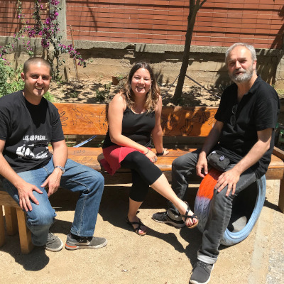 Otger Cano, Alba Sanagustín i Joana Artigal